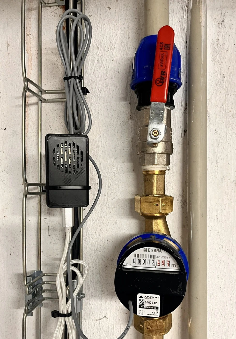 ESP8266 u vodoměru